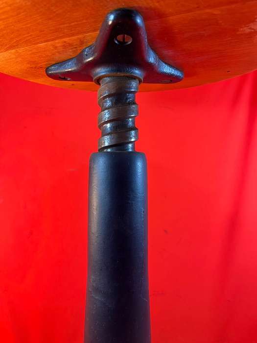 Rare Cast Iron Singer Chair