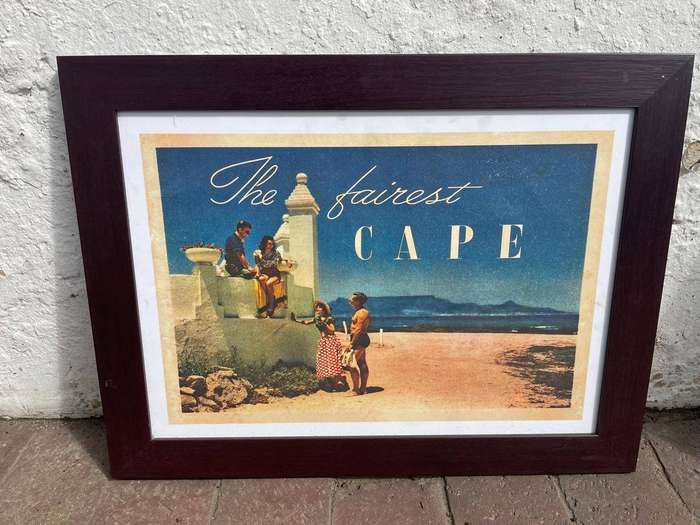 Vintage Cape Advertising Poster (3) 53 x 40