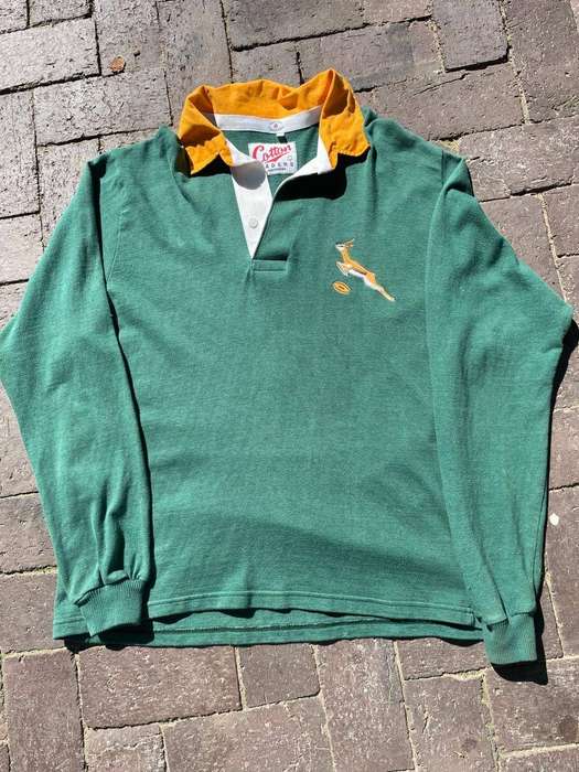 Rugby : Springbok Jersey from 70 's ( supporters)