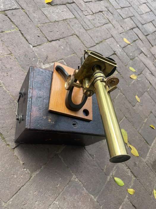 Vintage Brass Microscope J Zentmayer 1876