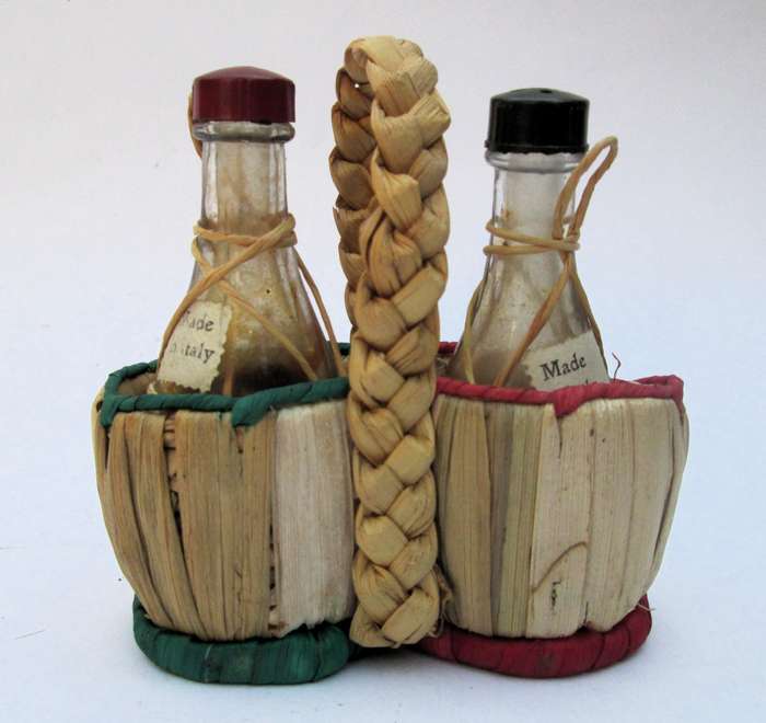 MINIATURE/SAMPLE SALT AND PEPPER  BOTTLES