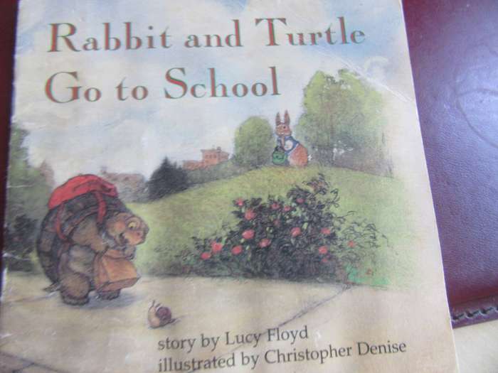RABBIT AND TURTLE GO TO SCHOOL- LUCY FLOYD - MD
