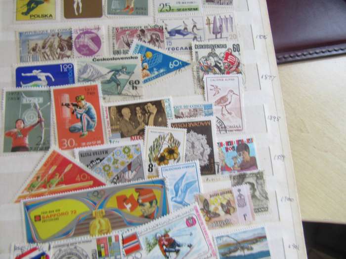 GOOD START FOR THE BEGINNER - 40 WORLD STAMPS - AS PER SCAN - B- WS3