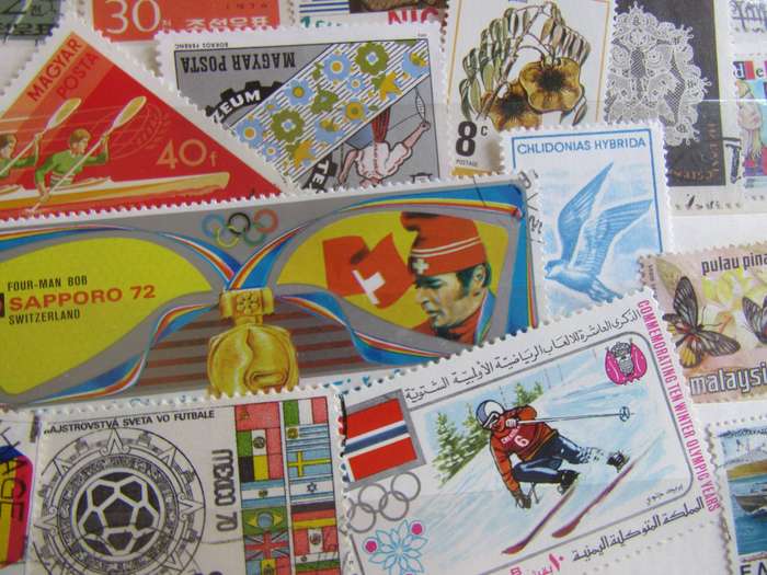 GOOD START FOR THE BEGINNER - 40 WORLD STAMPS - AS PER SCAN - B- WS3