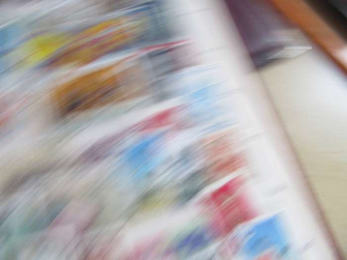 OLD STOCKBOOK - 14 PAGES FILLED WITH HUNDREDS OF INTERNATIONAL STAMPS - AS PER DCAN -BID PER PAGE -