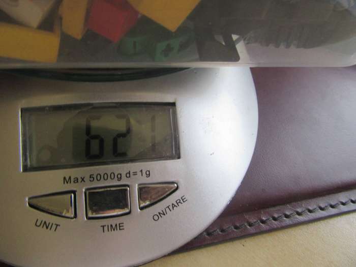 620g OF VARIOUS LEGO ITEMS - ASPER SCAN - BID PER 20GRAMS - LE4