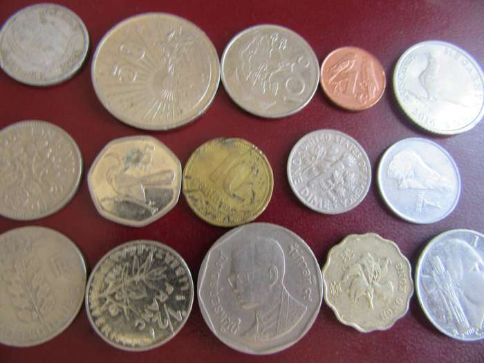 15 INTERNATIONAL COINS - AS PERSCAN - LOT31