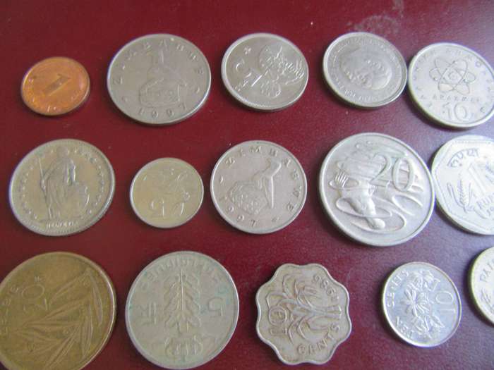 15 INTERNATIONAL COINS - AS PER SCAN - LOT32