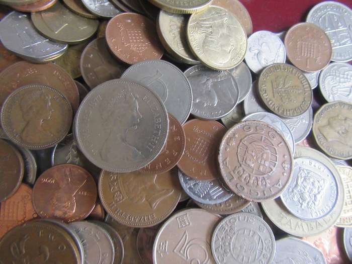 600 World Coins incl. RSA Coins - Bid per coin - Lot 12