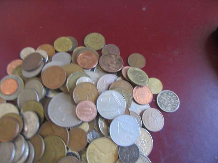 5000g WORLD COINS INCL. RSA COINS - AS PER SCAN -BID PER  50g - LOT15