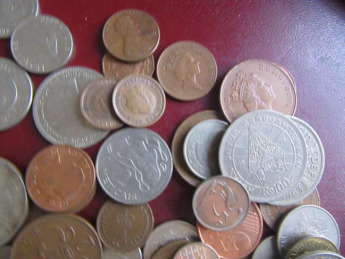 120 world coins incl. RSA coins - Lot3 - Bid per coin