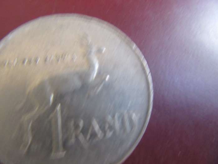 RSA - ONE RAND1979 WITH PRESIDENT - J1