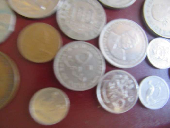 GOOD START FOR THE BEGINNER - 120 WORLD COINS  INCL. RSA COINS - AS PER SCAN - LOT27A - BID PER COIN