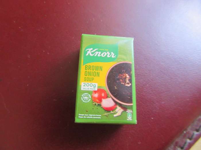 CHECKERSLITTLE SHOP GOES EXTRA -KNORRBROWNONIONSOUP