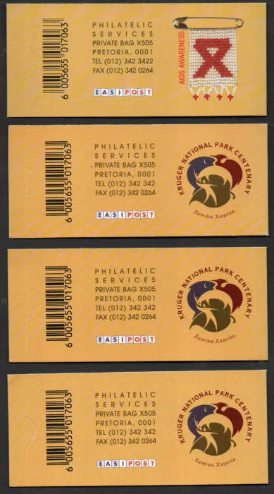 RSA 1998 ANTELOPE BOOKLETS (X4) MINT AND COMPLETE + (X2) CTO. AS PER SCANS. GOOD VALUE.