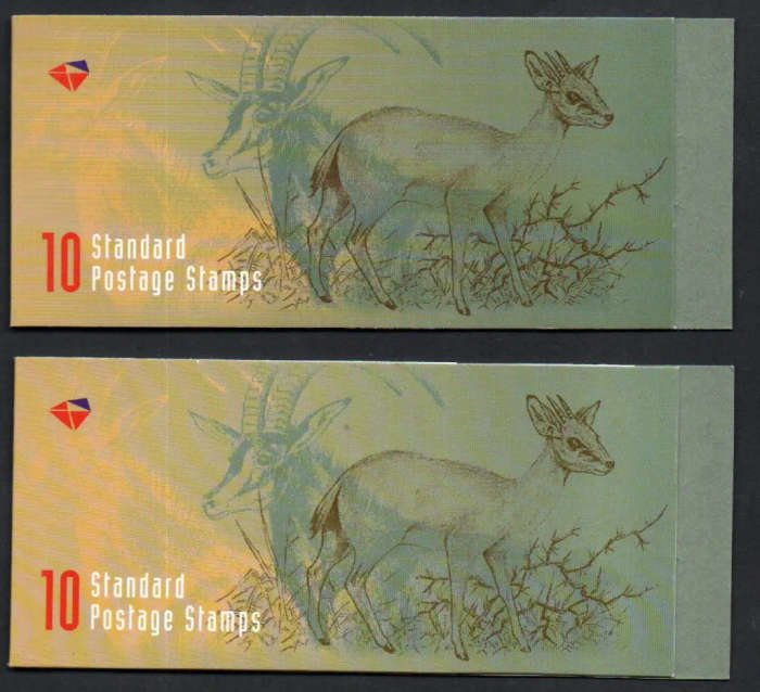 RSA 1998 ANTELOPE BOOKLETS (X4) MINT AND COMPLETE + (X2) CTO. AS PER SCANS. GOOD VALUE.