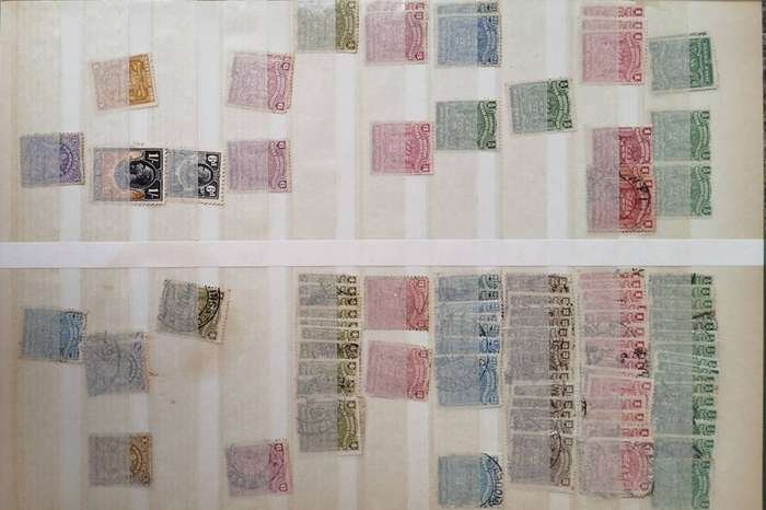 Album - Not in Good Condition - Great Lot of BSAC Stamps as per photos - Few Pages Filled