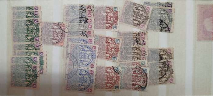 Album - Not in Good Condition - Great Lot of BSAC Stamps as per photos - Few Pages Filled