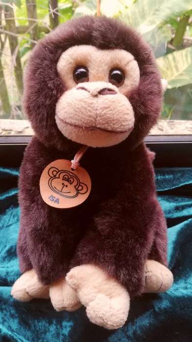 Monkey Business!  Chuckels the Super Soft Monkey!  25cm.