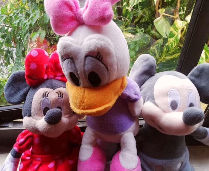 3x Disney plush Toys! Mickey, Minnie and Daisy! A Happy Family at a Great Price!