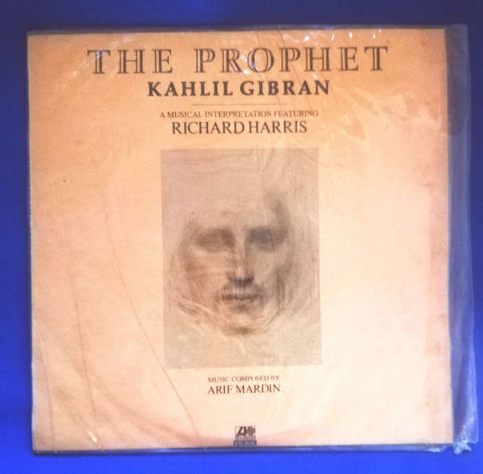 Vintage Vinyl. The Prophet - Kahlil Gibran. Featuring Richard Harris. Music Composed by Arif Mardin.