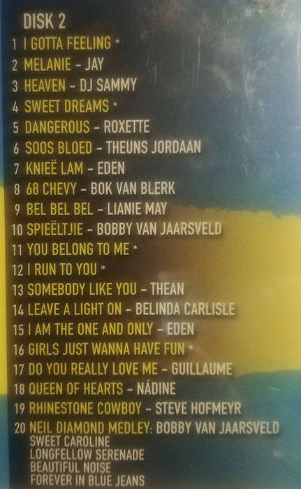 Sokkie is GROOT. Various Artists. 2x Music CD's.