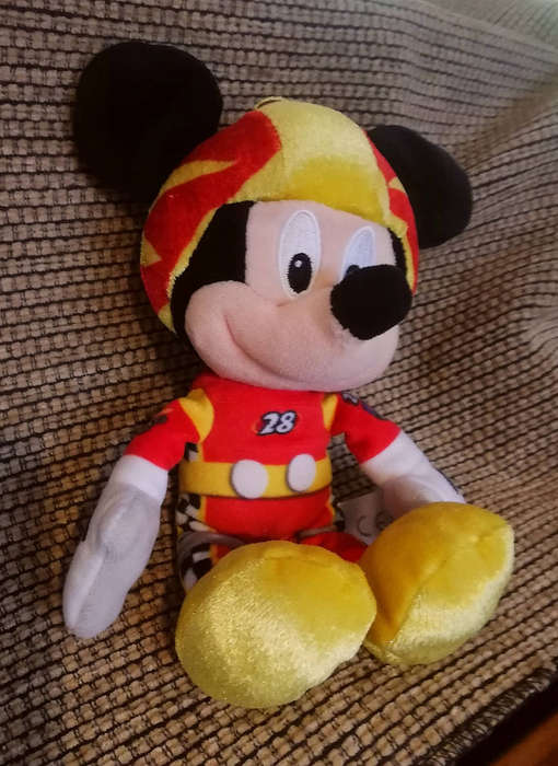 Disney Mickey Mouse Roadster Racers plush toy. 20cm.