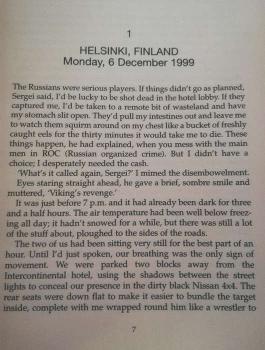 Firewall by Andy McNab.