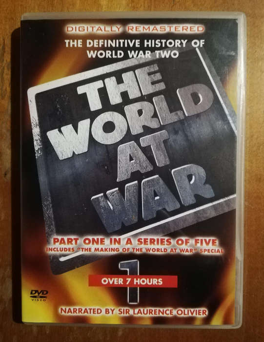 The World at War DVD. Part 1 in a series of 5. Over 7 hours.