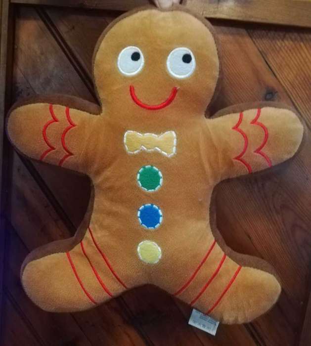 Georgie the Gingerbread man. Christmas Joy. 35cm.