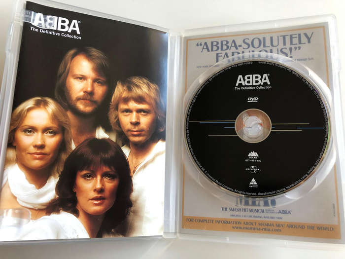 ABBA. The Definitive Collection. 2002. DVD.