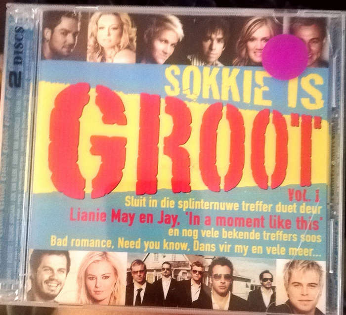 Sokkie is GROOT. Various Artists. 2x Music CD's.