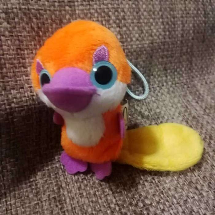 McDonald's Happy Meal 2014. Tiki the Platypus Duck. Yoo-Hoo Hanger Toy. 8cm.