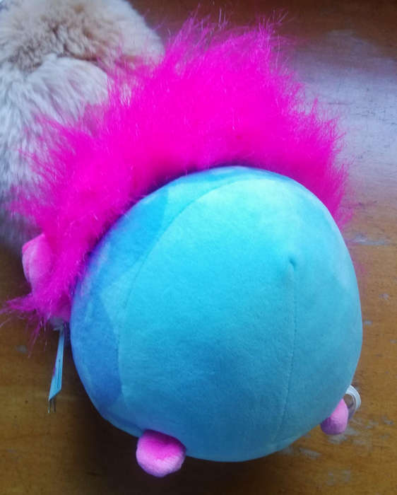 Dreamworks Heroes plush Queen Poppy Troll. 20cm. With Tags!