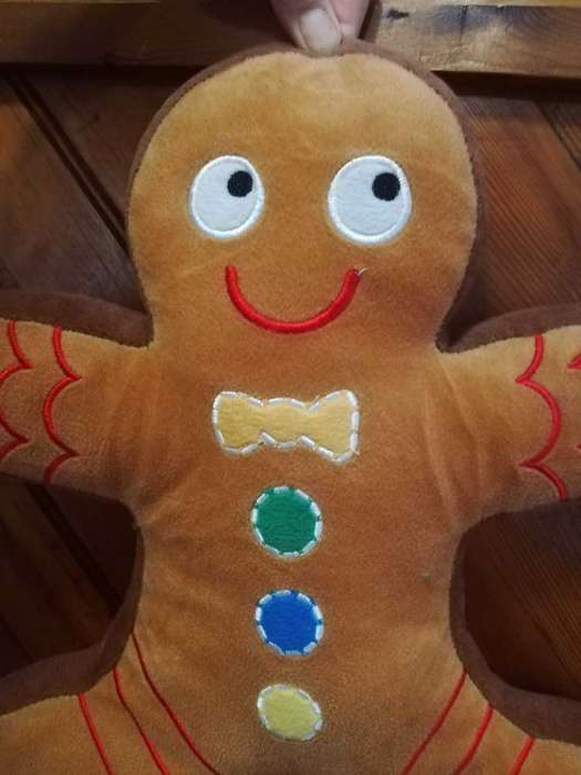 Georgie the Gingerbread man. Christmas Joy. 35cm.