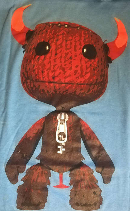 Little Big Planet: Sackboy Unisex T-shirt Top. Medium. Never worn.
