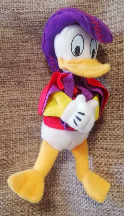 Rare Donald Duck finger puppet - Disneyland Paris/McDonalds Happy Meal Character! 2000. 16cm.
