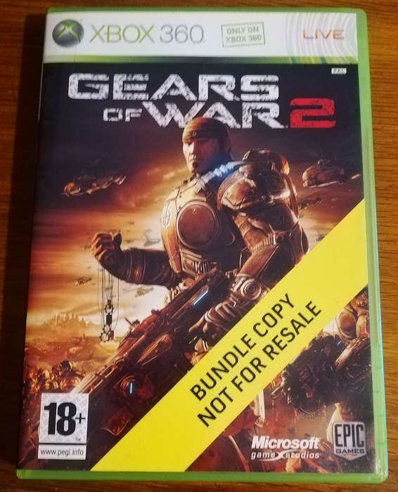 X-Box 360. Gears of War 2. Microsoft Game Studios. 18+