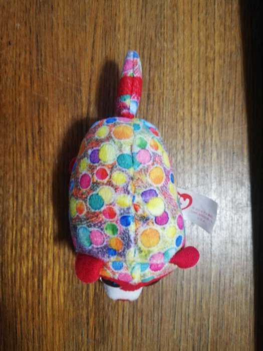 McDonald's Beanie Boos Teeny TY's. Stackable Happy Meal Toy 2019. Rugger the Red Raccoon. 13cm.