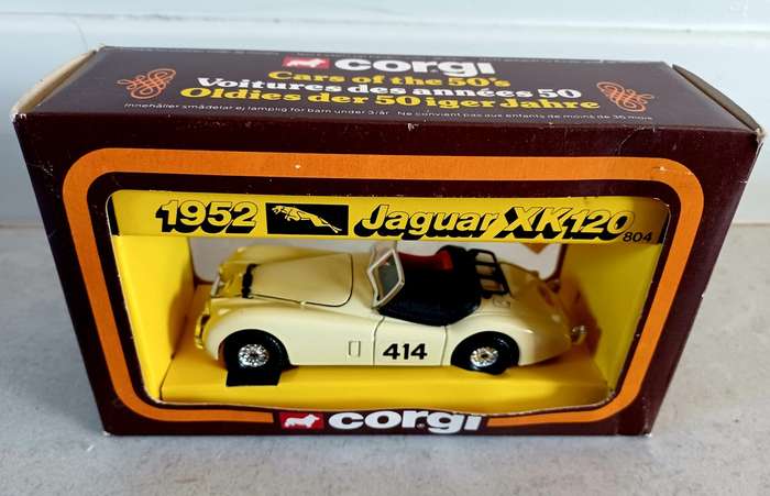 Model - JAGUAR XK120 1952 - Made in Great Britain - Corgi - (MOD006)