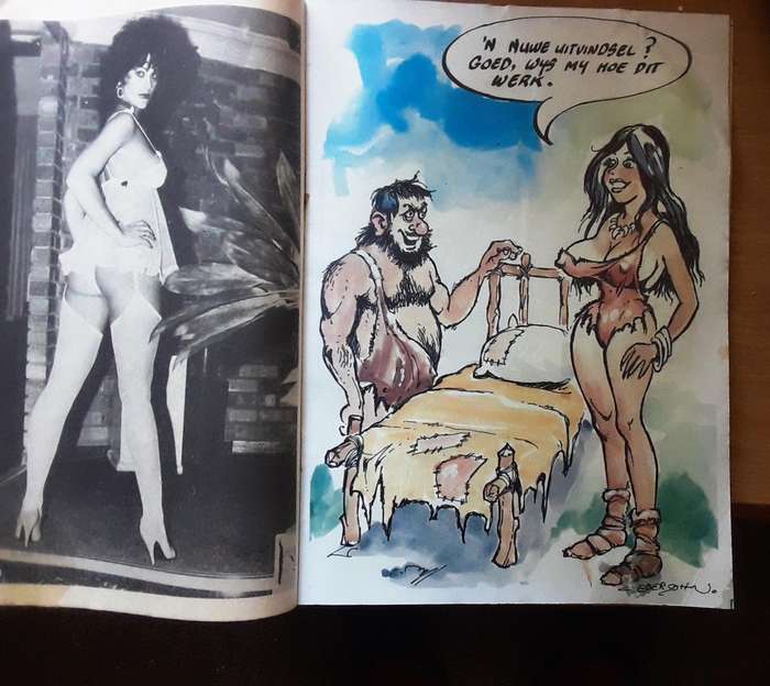 Skater nr 6 - Skaars girlie cartoon mag - daar was net 8 uitgawes