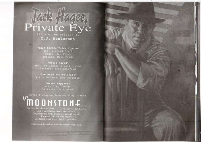 Jack Haggee - Private Eye - Moonstone Comic