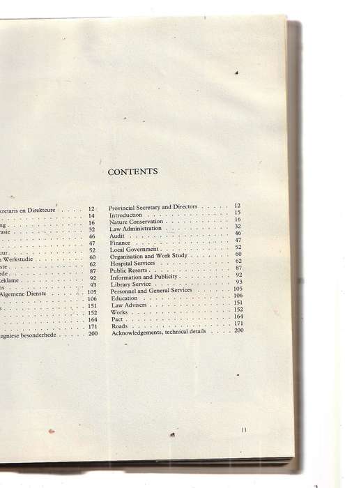 Tranvaal 1961-71 - Geskiedenis en werksaamhede van die ou provinsiale raad
