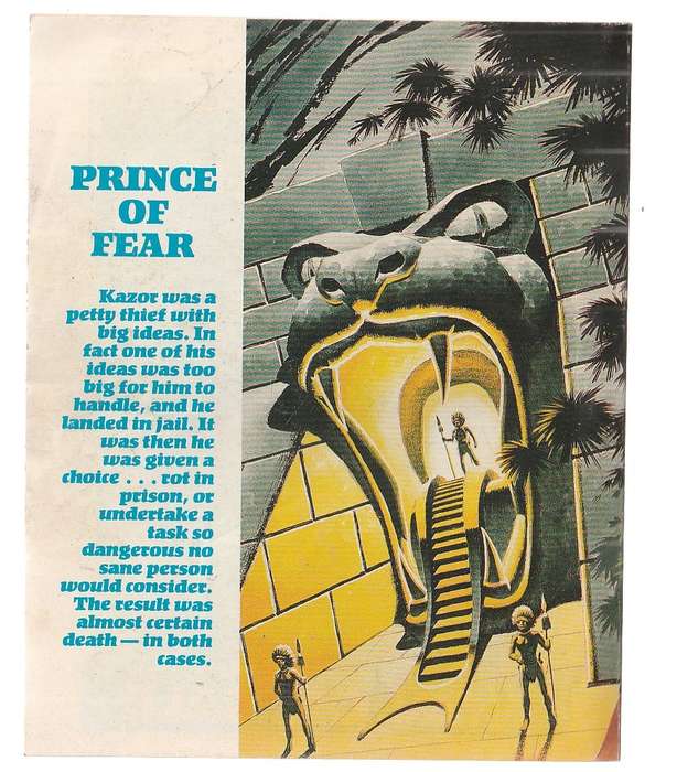 Starblazer Comic 226 - Prince of Fear
