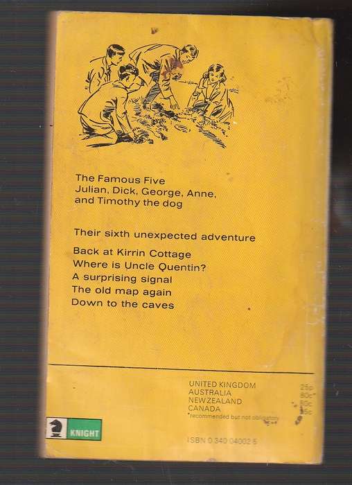 Five on Kirrin Island again - Enid Blyton - No 6 1973 - Famous Five