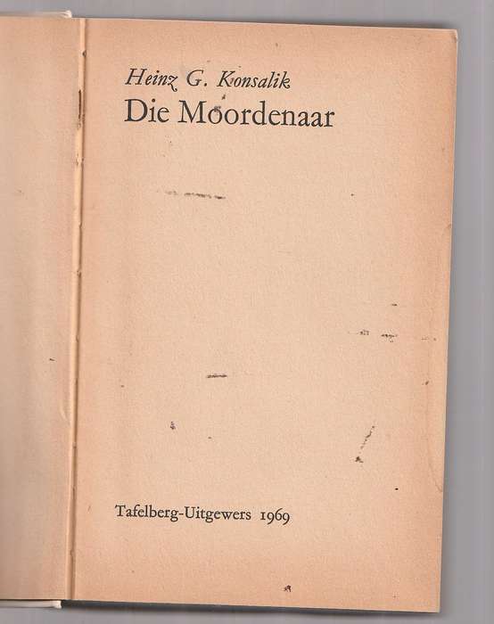 Die Moordenaar - Konsalik