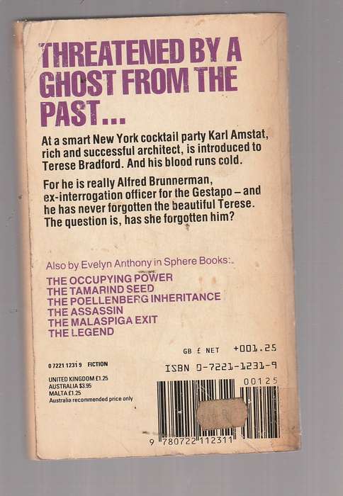 The Rendezvous - Evelyn Anthony - Is the secret of Karl still safe when he saw the beautiful Terese?