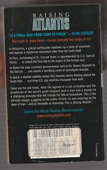Raising Atlantis - Thomas Greanias - A terrifying find with Apocalyptic implications