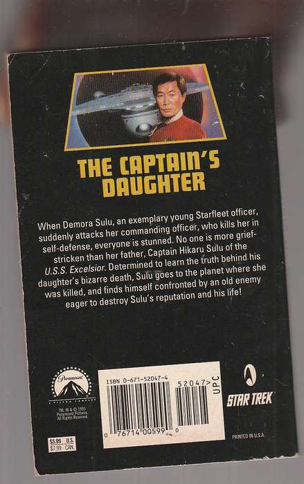 The Captain's Daughter - Peter David - a STAR TREK adventure (no76)