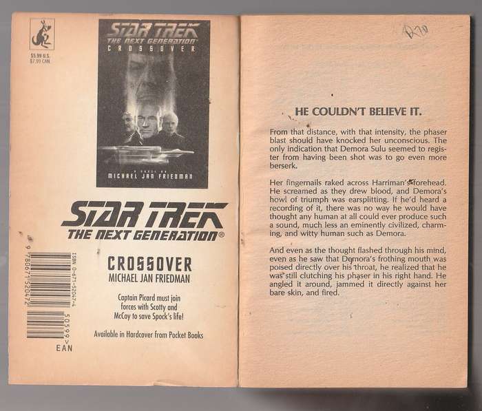 The Captain's Daughter - Peter David - a STAR TREK adventure (no76)